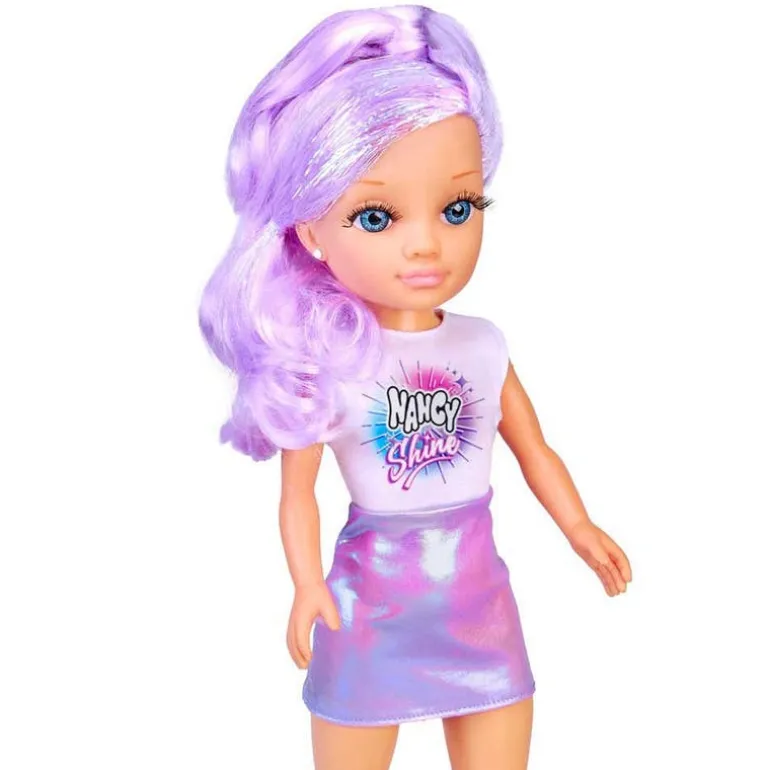Nancy Muñeca Shine Morado