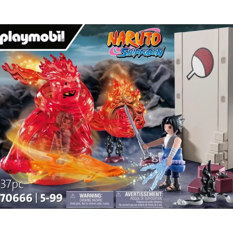 Naruto Playmobil Set de Juego Naruto vs Itachi