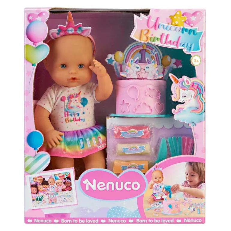 Nenuco Muñeca Set de Juego Fiesta de Unicornio