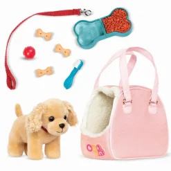 Our Generation Cocker Spaniel con Transportadora y Accesorios