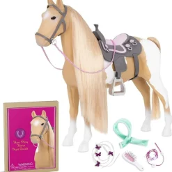 Our Generation Caballo Palomino Peina y Juega