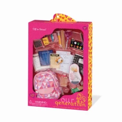 Our Generation Kit Accesorios Escolares BD37326Z