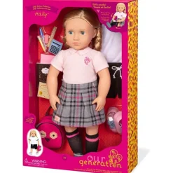Our Generation Muñeca Hally con Uniforme Escolar