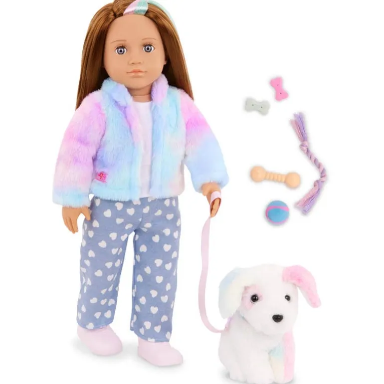 Our Generation Muñeca Skylar y su Perrito Bow