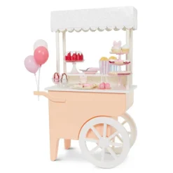 Our Generation Set de Juego Carrito de Postres con Accesorios