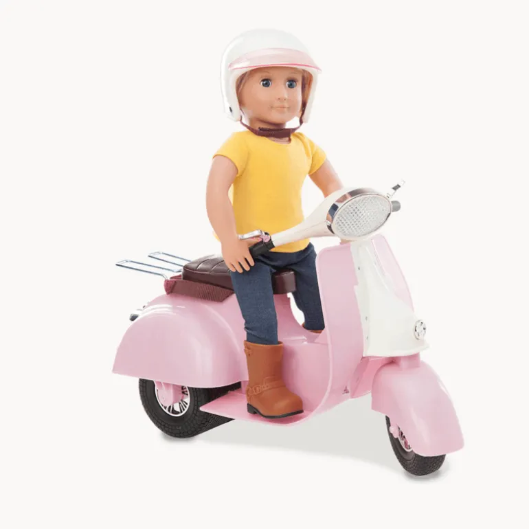 Our Generation Set de Juego Vespa con Casco