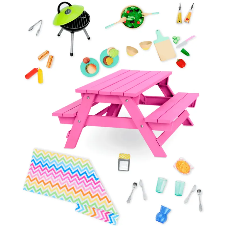 Our Generation Set de Juego Mesa de Picnic