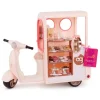 Our Generation Set de Juego Vespa Tienda de Galletas con Accesorios