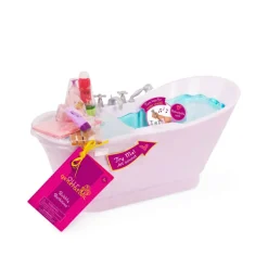 Our Generation Set de Juego Tina de Baño y Burbujas con Accesorios