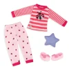 Outfit Pijama Ladybug para Muñecas, Glitter Girl