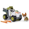 Paw Patrol Vehículo con Figura de Tracker en la Jungla