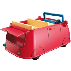 Peppa Pig Carro Rojo con Peppa y George