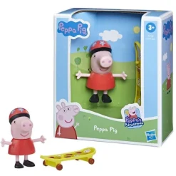 Peppa Pig Muñeca con Patineta