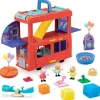Peppa Pig Set de Juegos Party Bus con Accesorios de Fiesta y las Figuras de Peppa, Pedro y Candy