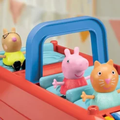 Peppa Pig Set de Juegos Party Bus con Accesorios de Fiesta y las Figuras de Peppa, Pedro y Candy