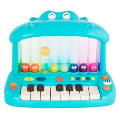 Piano Hipopótamo con Pajaritos Voladores