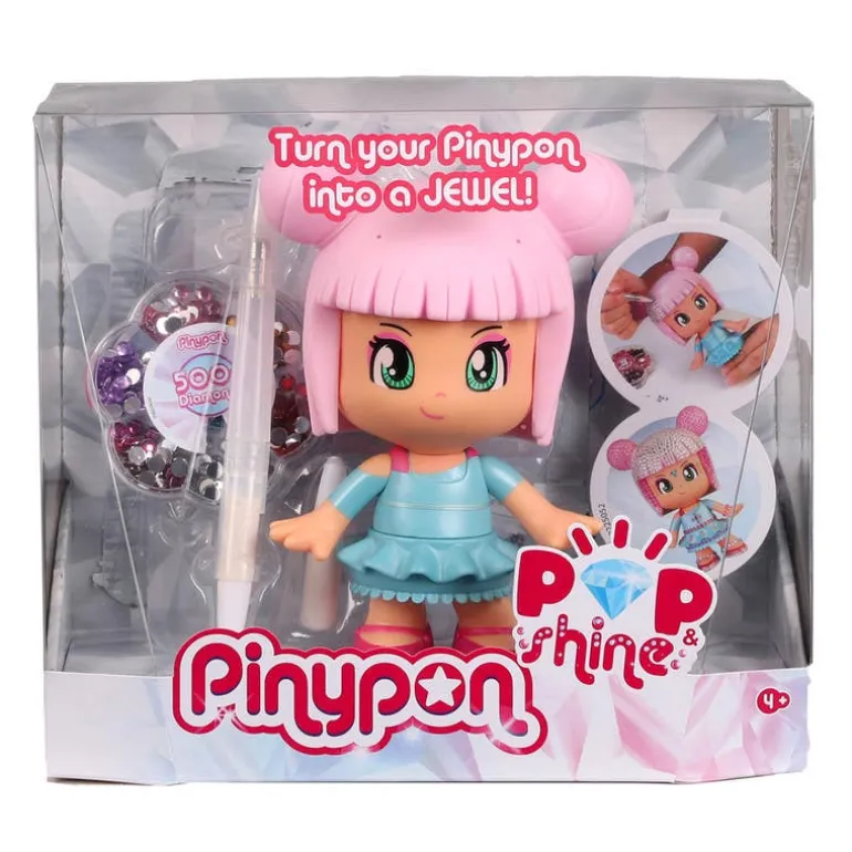 Pinypon Pop & Shine con Accesorios