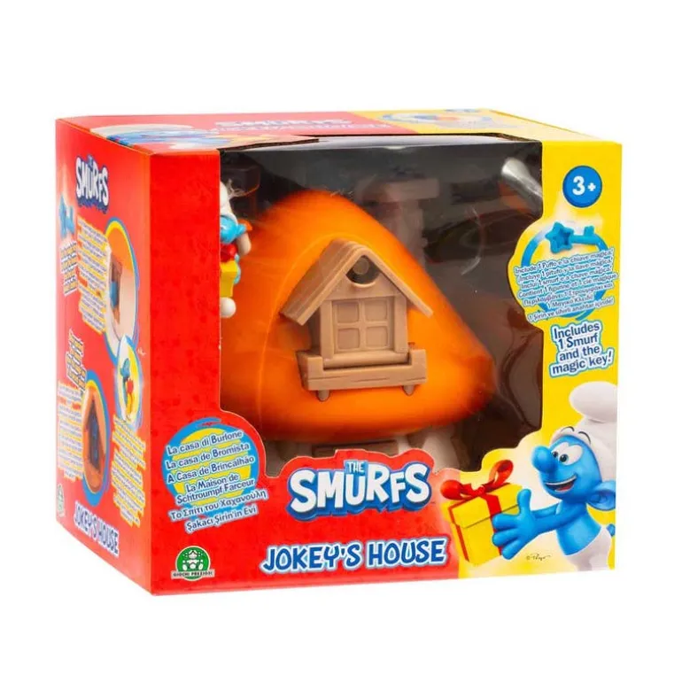Pitufo Bromista Casa Mágica con Llave