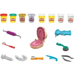 Play-Doh Dentista Set de Juegos 9 Accesorios de Dentista y 7 Latas