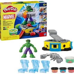 Play-Doh Marvel, Set De Juego Hulk Aplasta Y Moldea