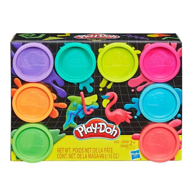 Play-Doh Set de Juegos 8 Latas Flamingo