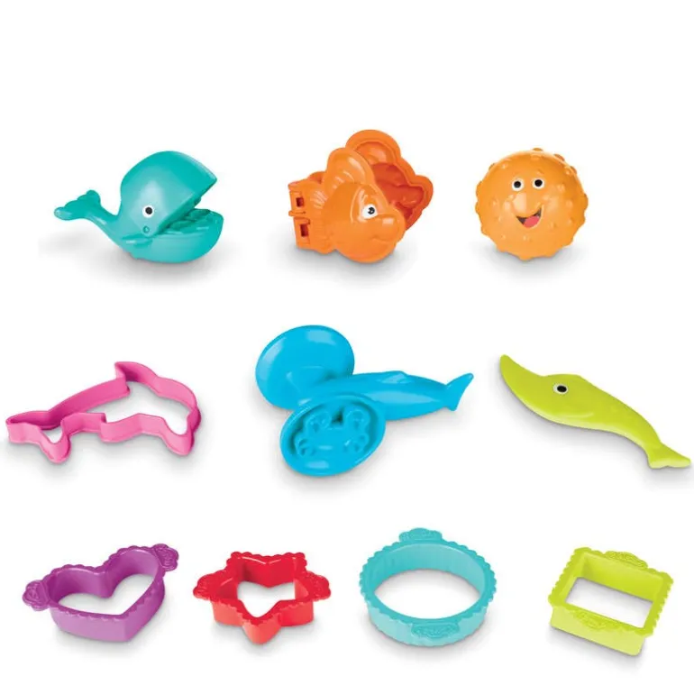 Play-Doh Set de Juegos Amigos del Mar con 12 Accesorios y 5 Latas