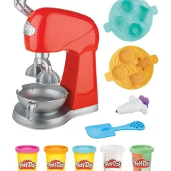 Play-Doh Set de Juegos Batidora de Cocina con 4 Accesorios y 5 Latas