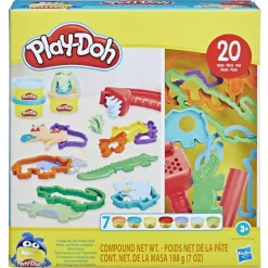 Play-Doh Set de Juegos Dinosaurios con 20 Accesorios y 7 Latas