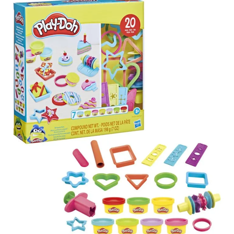 Play-Doh Set de Juegos Dormas con 20 Accesorios y 7 Latas