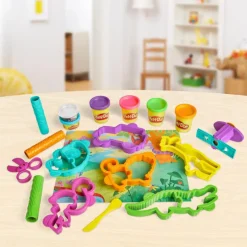 Play-Doh Set de Juegos Zoológico con 12 Accesorios y 5 Latas
