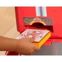 Play-Doh Vespa Montable Correpasillos y Pizzería con 15 Accesorios y 10 Latas