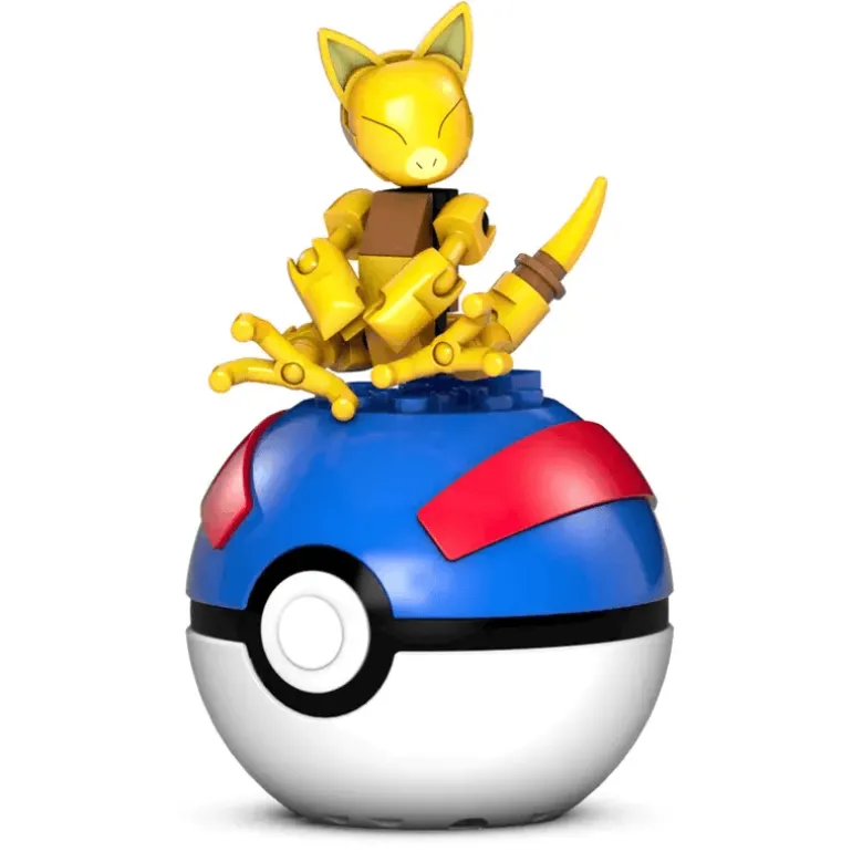 Pokemon Pokébola con Abra Mega Construx