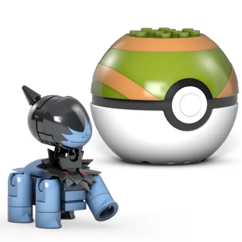 Pokemon Pokébola con Deino Mega Construx