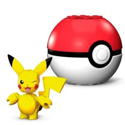 Pokemon Pokébola con Pikachu Mega Construx