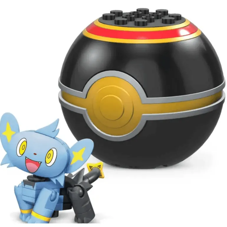 Pokemon Pokébola con Shinx Mega Construx