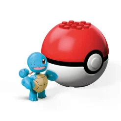 Pokemon Pokébola con Squirtle Guiño Mega Construx