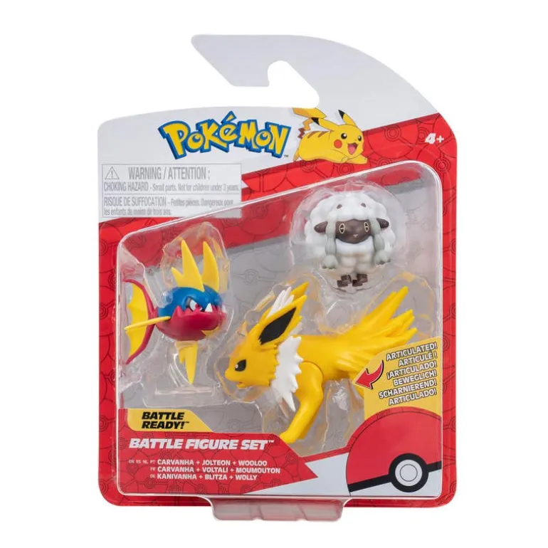Pokémon 3 Pack Figuras de Batalla PKW3509