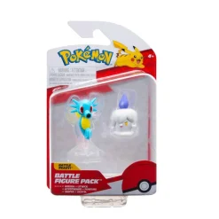 Pokémon 2 Pack Figuras de Batalla Litwick Y Horsea PKW3504