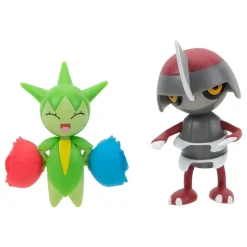 Pokémon 2 Pack Figuras de Batalla Pawniar Y Roselia PKW3504