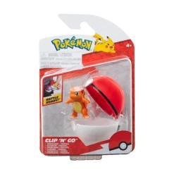 Pokémon 2 Pack Figuras de Juguete Charmander y Poké Bola 95057