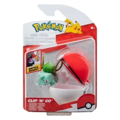 Pokémon 2 Pack Figuras de Juguete Bulbasaur y Poké Bola 95057