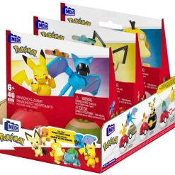 Pokémon 2 Pack Pokébolas Incluye Psyduck y Bulbasaur Mega Bloks