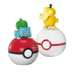 Pokémon 2 Pack Pokébolas Inluye a Pikachu y Zubat Mega Bloks