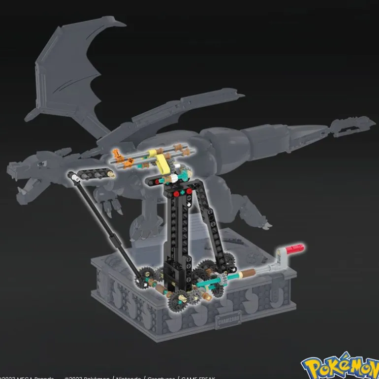 Pokémon Charizard Mega Construx Collector con Movimiento HMW05