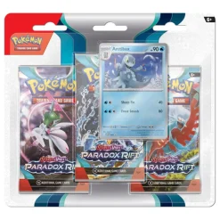 Pokémon Devir CG Blíster Paradox Rift Three Booster Inglés 187-85403