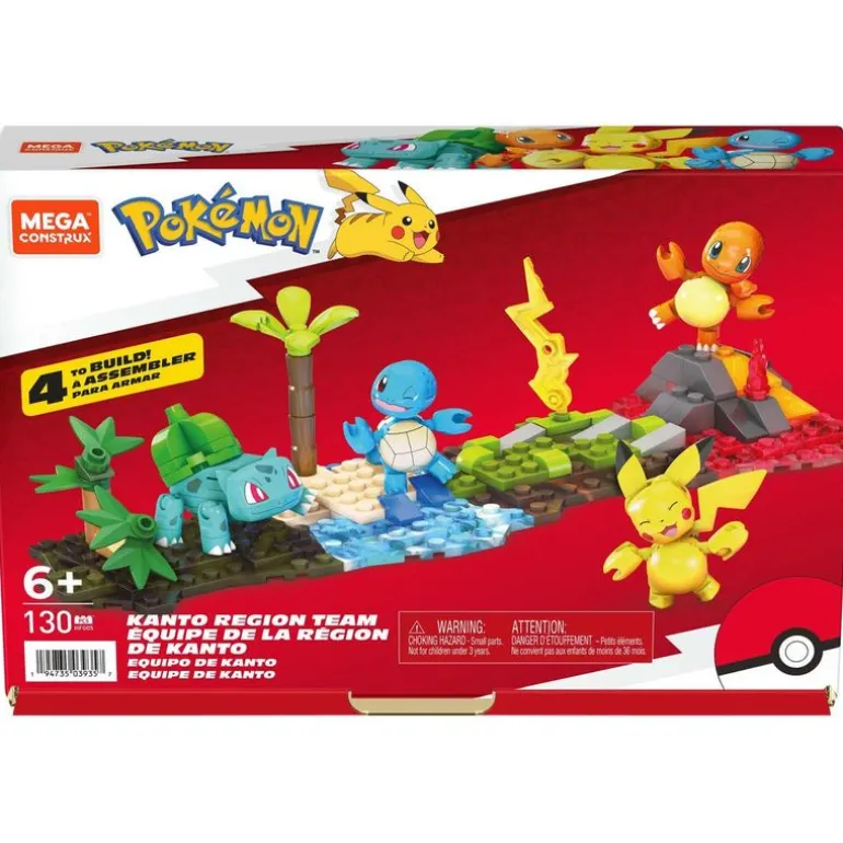 Pokémon Equipo de Canto Mega Construx HFG05