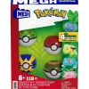 Pokémon Equipo Planta Mega Construx con 4 Pokeballs