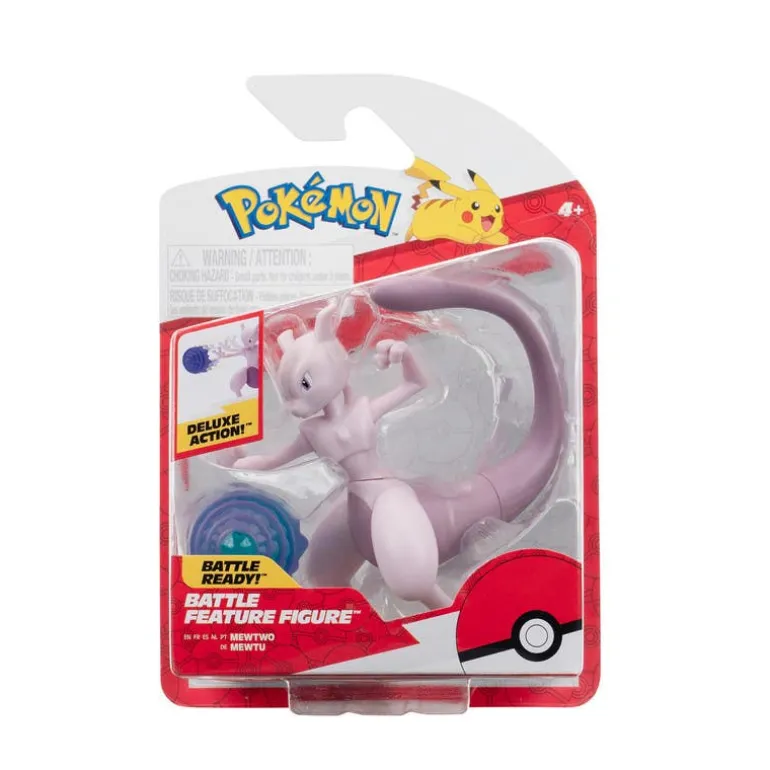 Pokémon Figura de Batalla Mewtwo con Mecanismo PKW3506