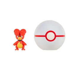 Pokémon Figura de Batalla con Pokebola Magby PKW3505
