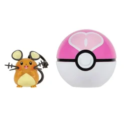 Pokémon Figura de Batalla con Pokebola Dedenne PKW3505
